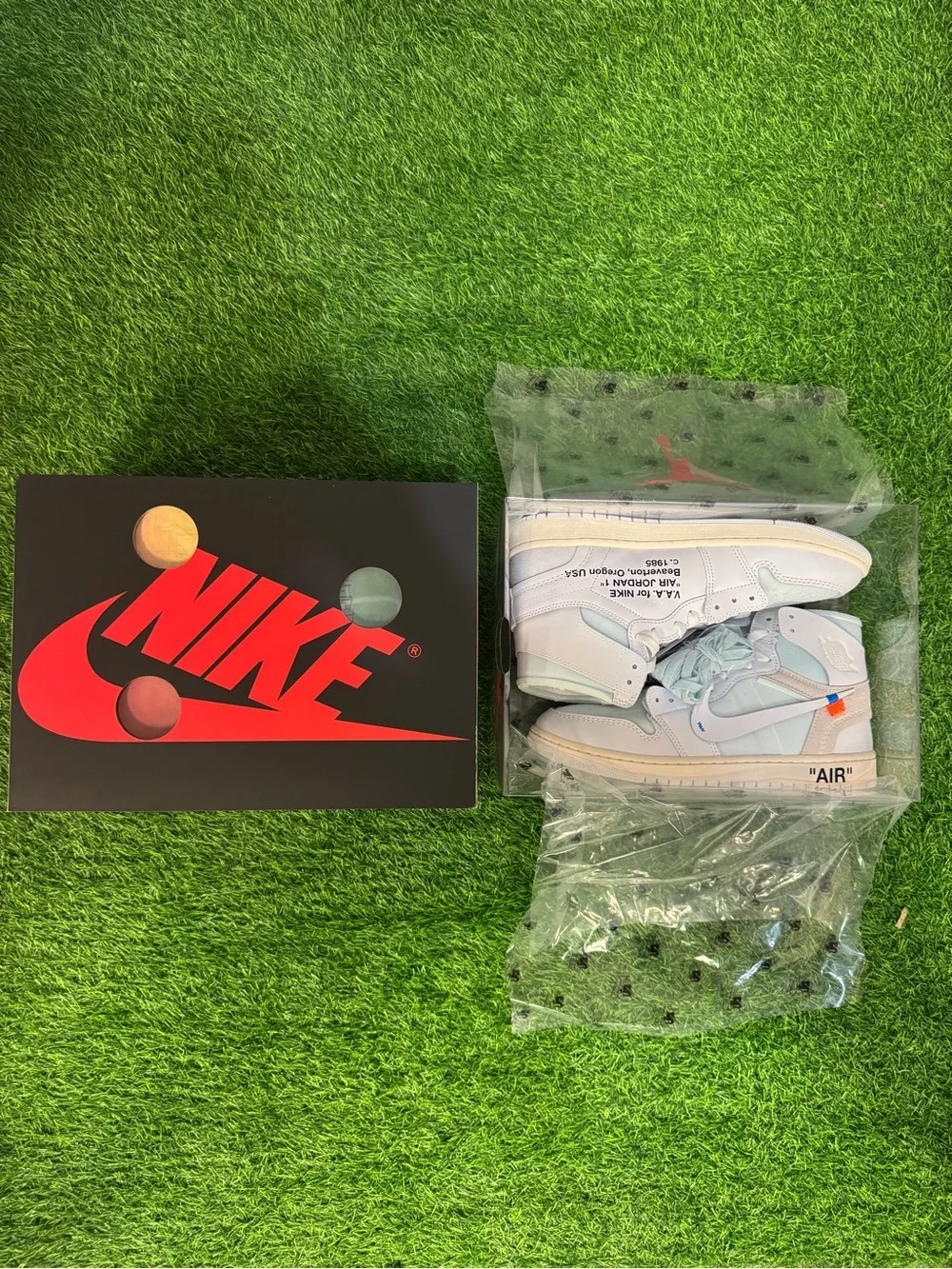 Jordan 1 Retro High Virgil Abloh Archive ‘Alaska’